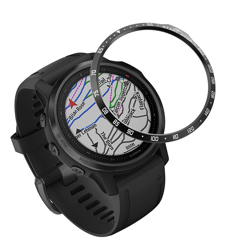 Anello lunetta Garmin Fenix 6S Nero