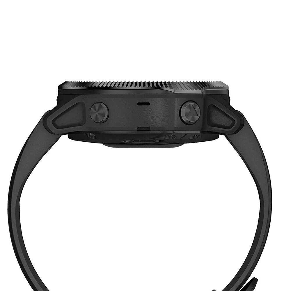 Anello lunetta zigrinato Garmin Fenix 6S Pro nero