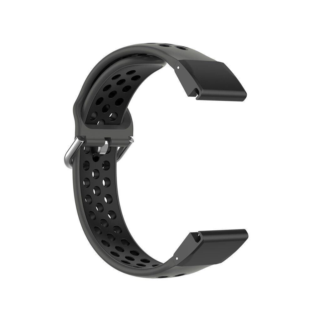 Cinturino Sport in Silicone Garmin Fenix 5X/5X Plus nero