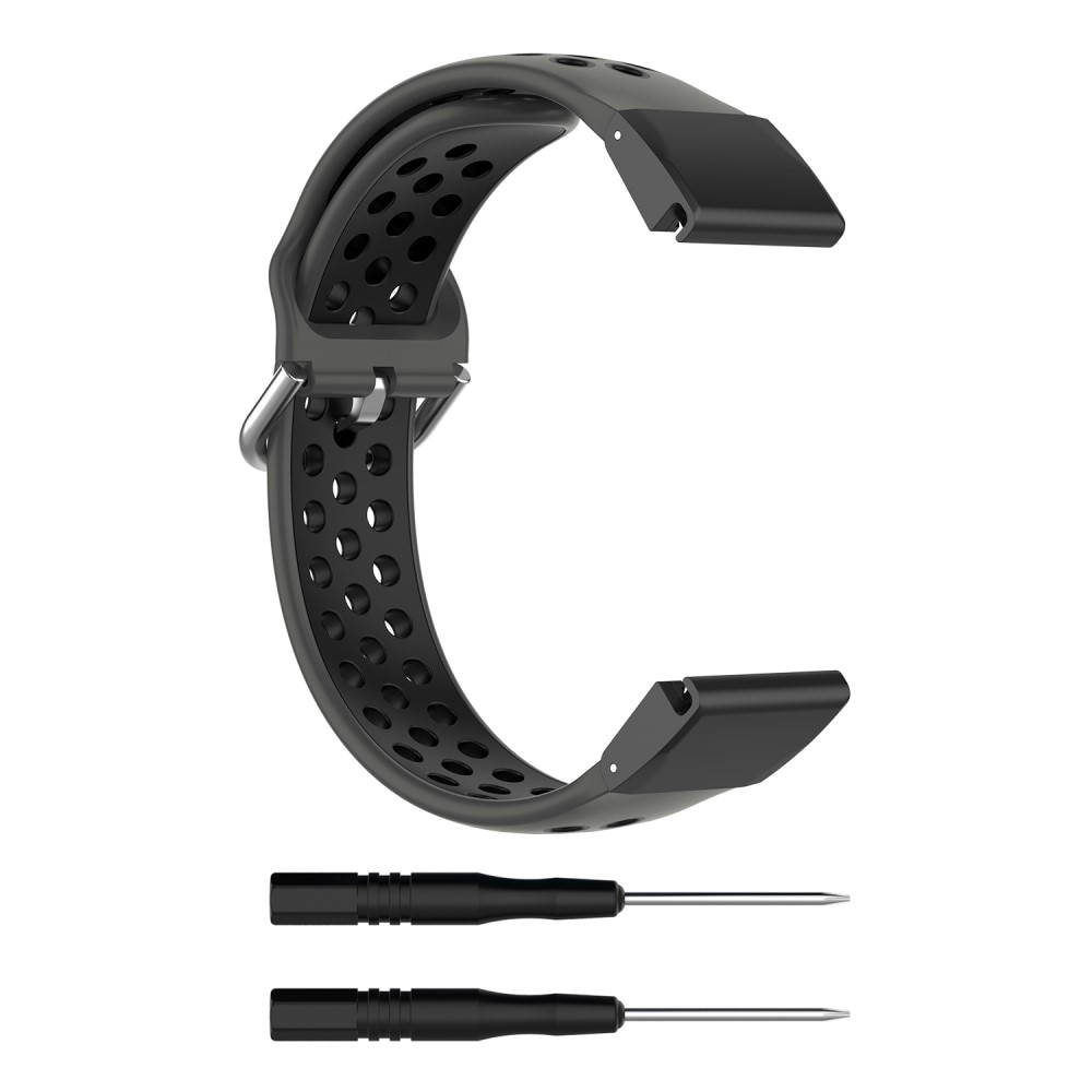 Cinturino Sport in Silicone Garmin Fenix 7 Pro nero