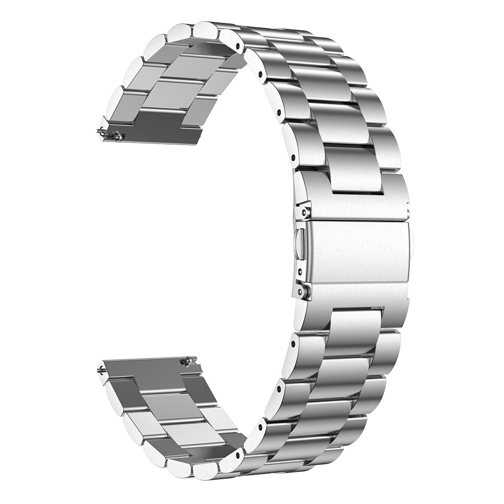Cinturino orologi in metallo Universal 22mm D'argento