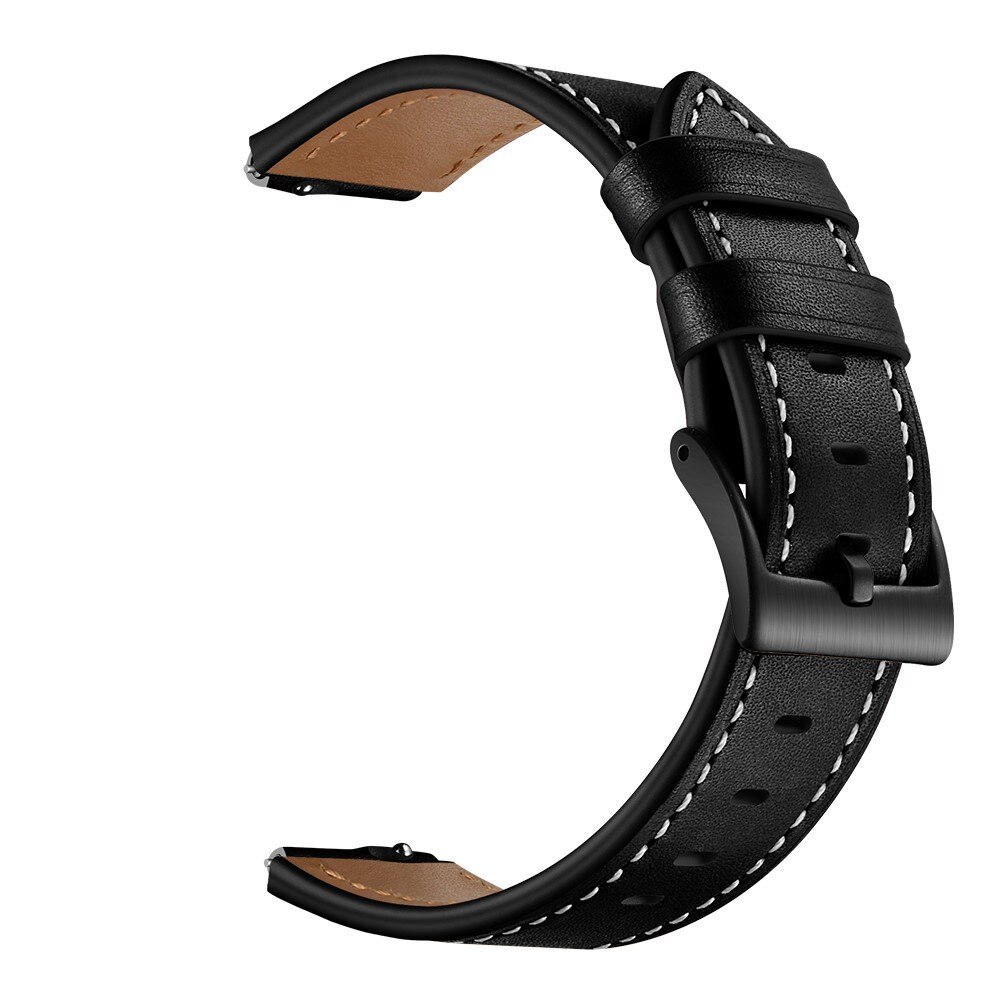 Cinturino in pelle Universal 16mm nero
