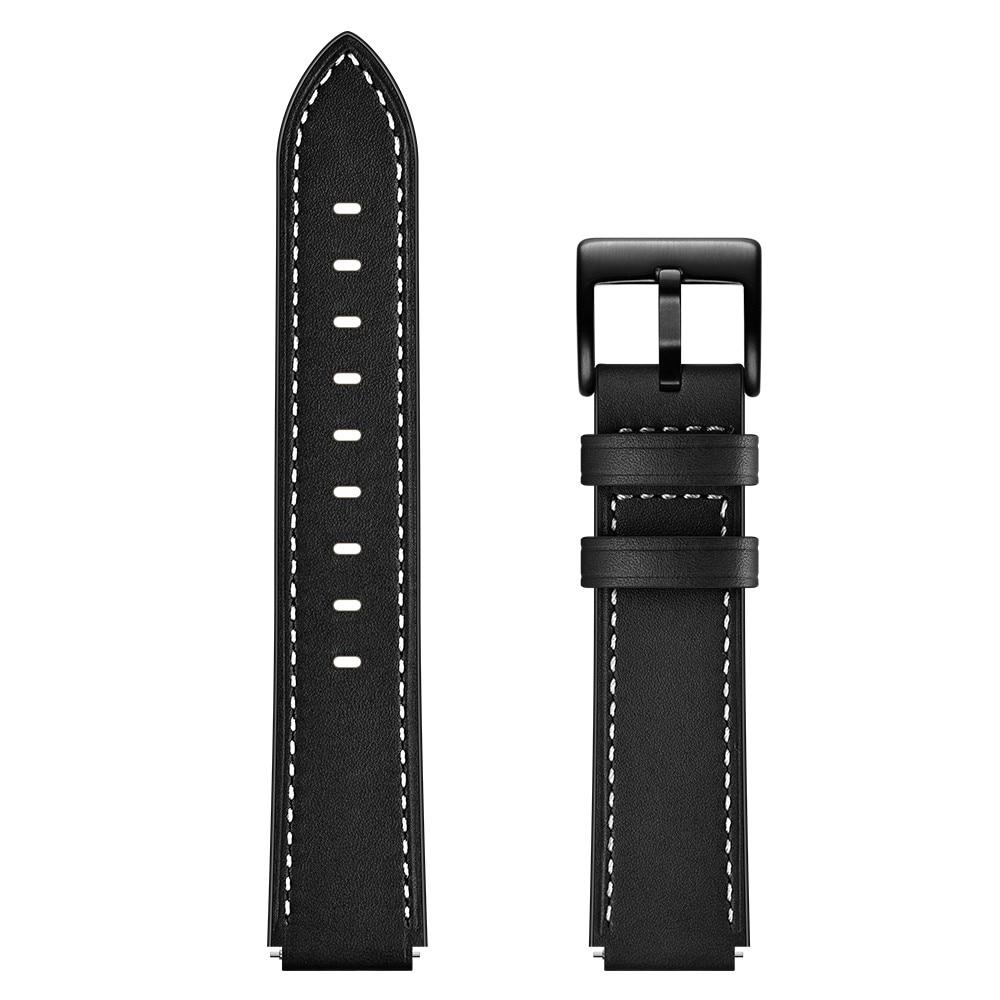Cinturino in pelle Universal 16mm nero