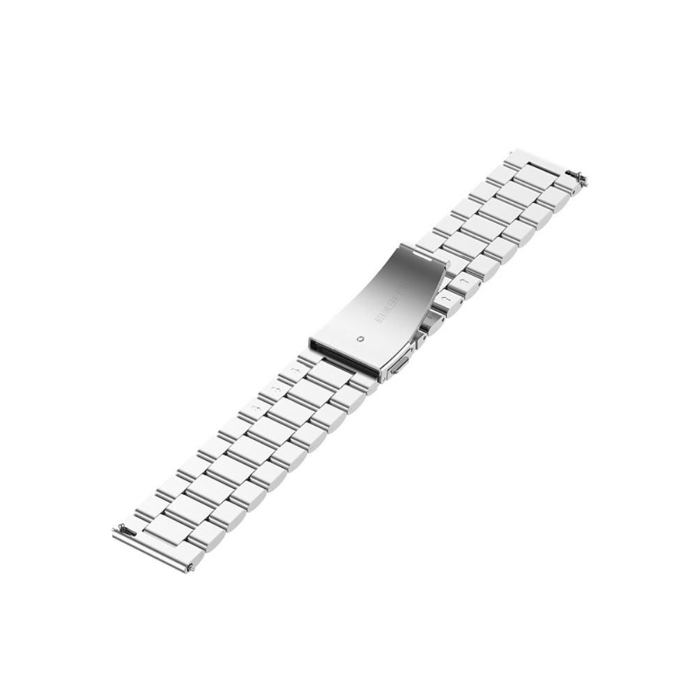 Cinturino in metallo Mobvoi Ticwatch Pro 5 d'argento
