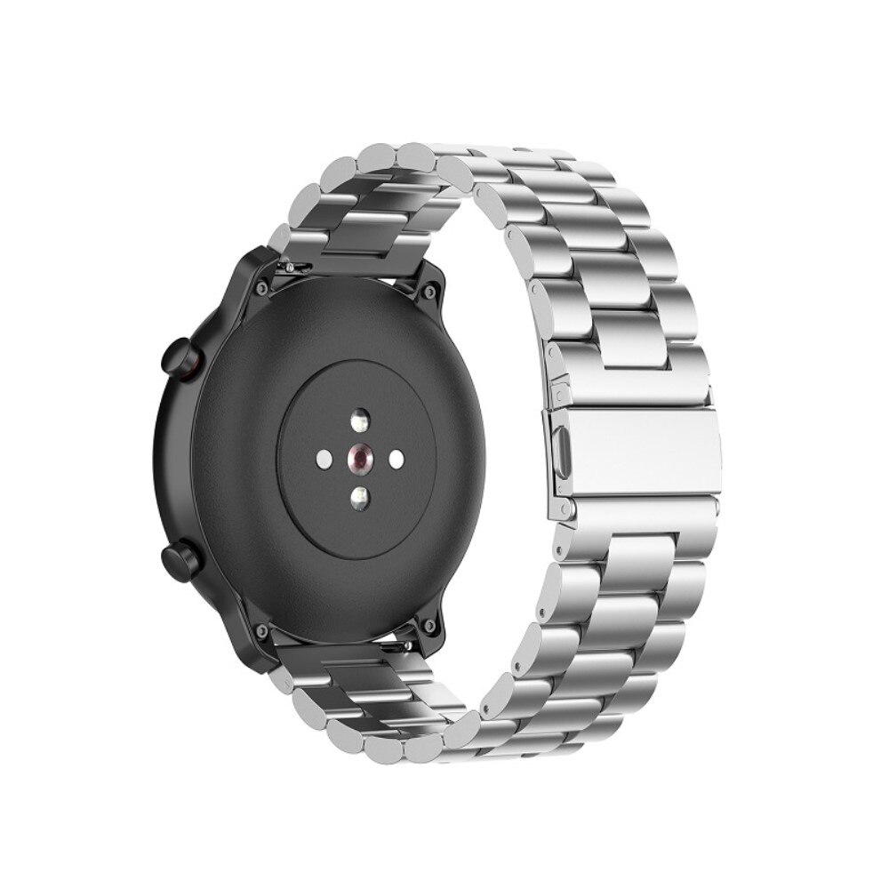 Cinturino in metallo Mobvoi Ticwatch Pro 5 d'argento