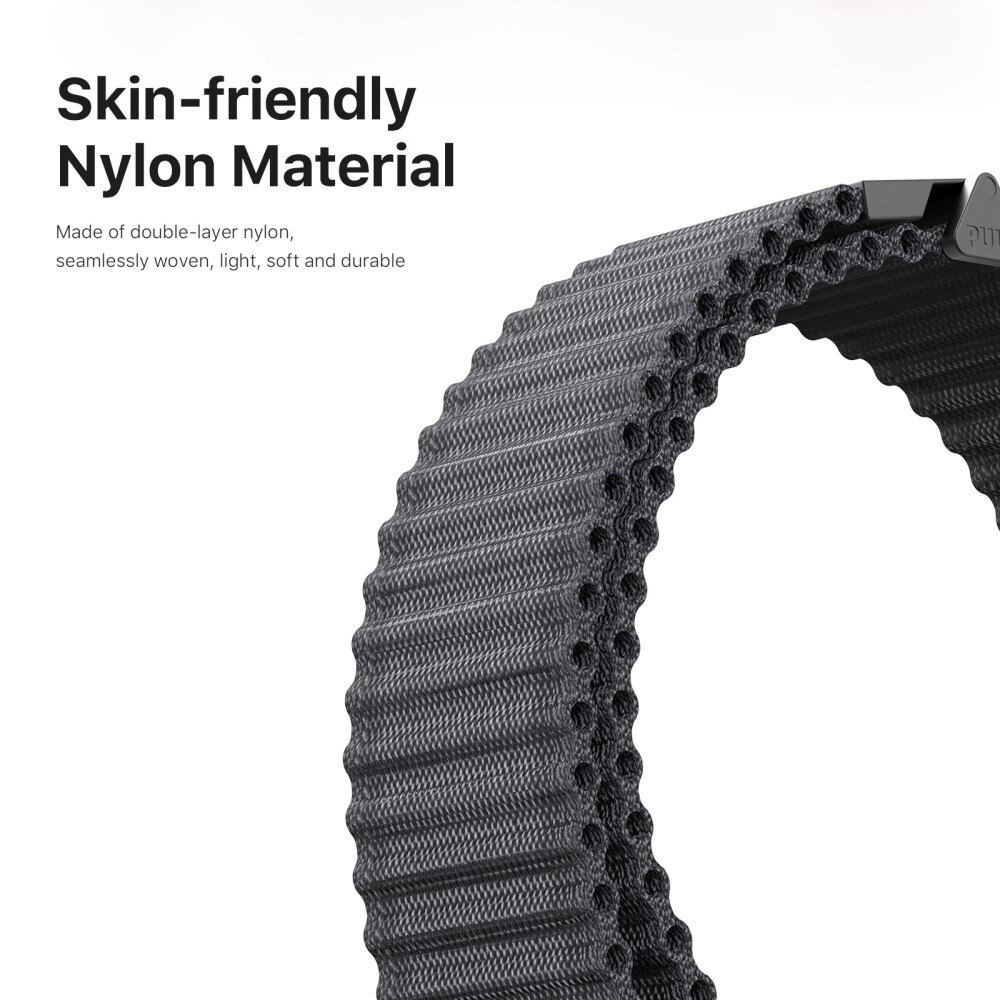 Cinturino in Active Nylon Samsung Galaxy Watch 7 40mm Nero