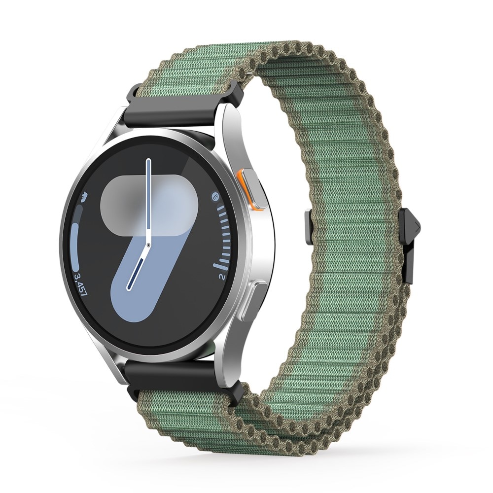 Cinturino in Active Nylon Samsung Galaxy Watch 7 44mm Verde