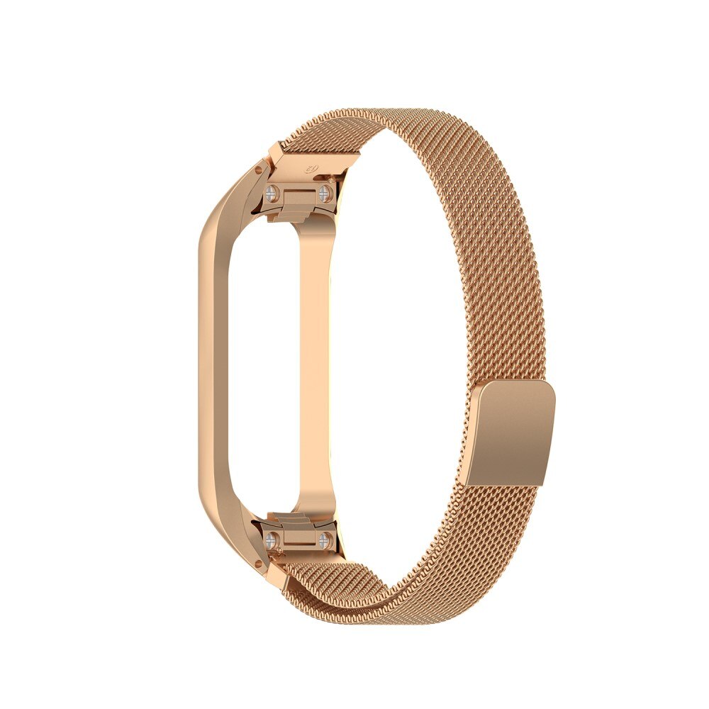 Cinturino in maglia milanese per Samsung Galaxy Fit 2, oro rosa