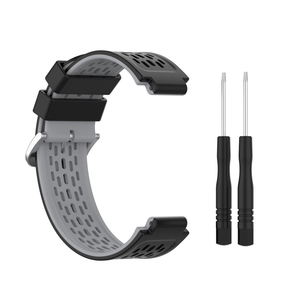 Cinturino Sport in Silicone Garmin Approach S2 nero