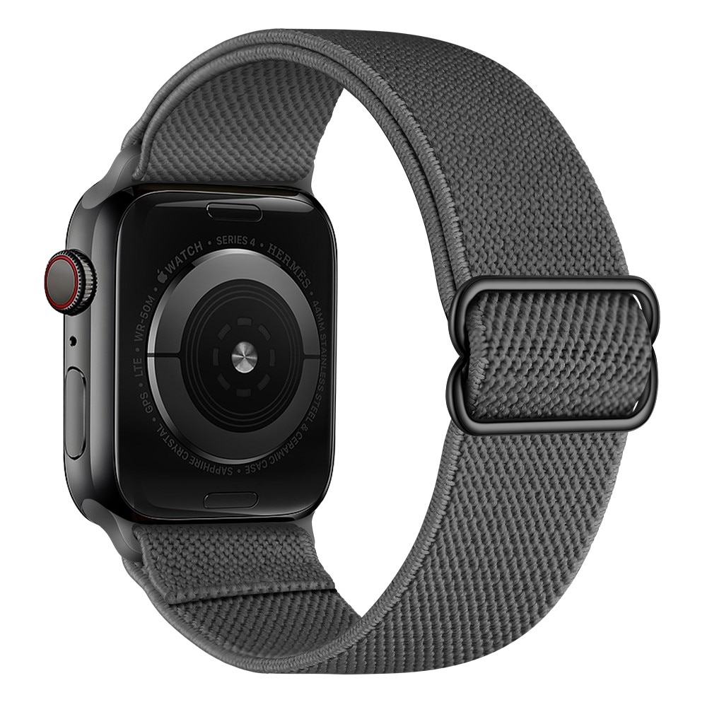 Cinturino in nylon elasticizzato Apple Watch 38mm grigio
