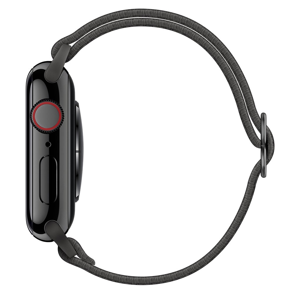 Cinturino in nylon elasticizzato Apple Watch 41mm Series 8 grigio