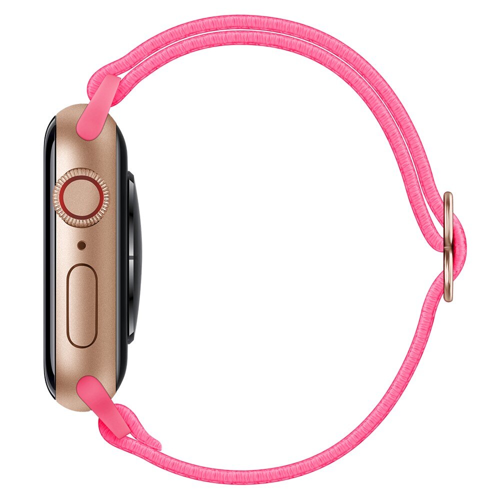 Cinturino in nylon elasticizzato Apple Watch 41mm Series 8 fucsia