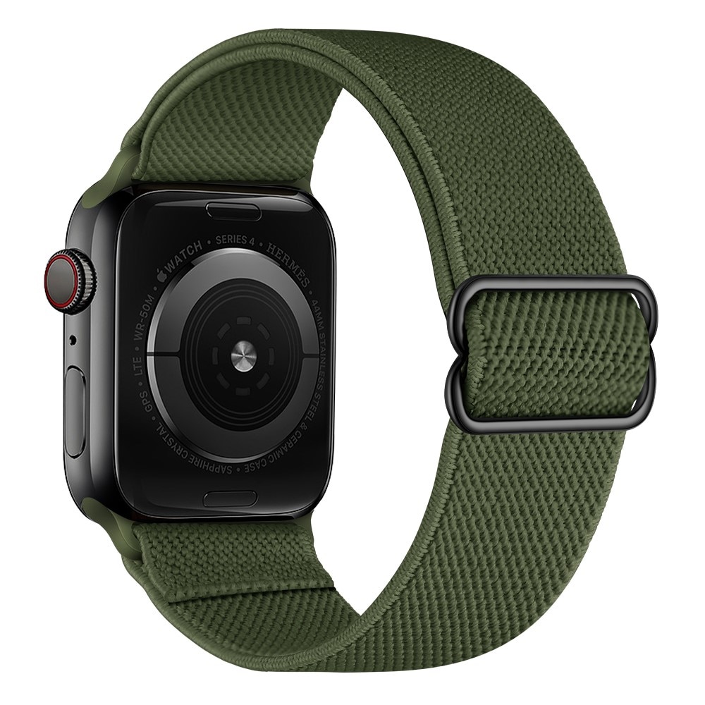 Cinturino in nylon elasticizzato Apple Watch SE 40mm verde