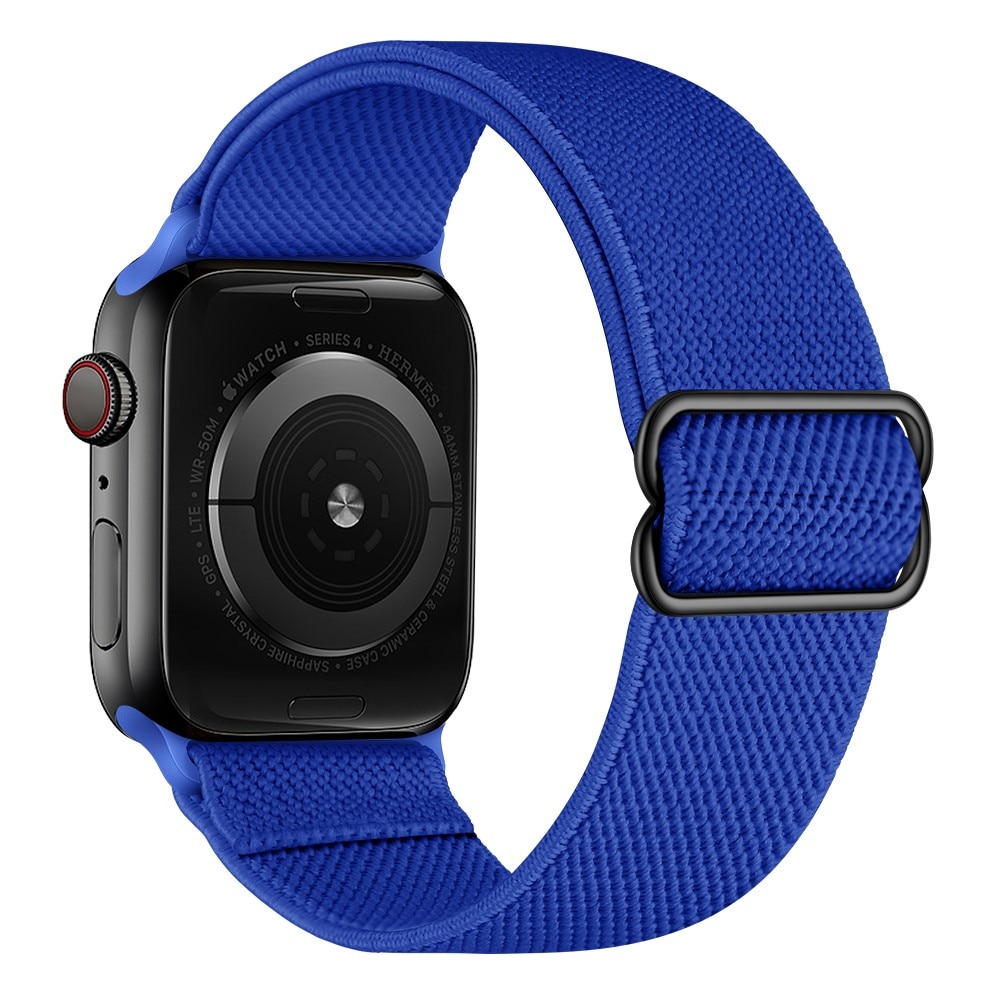 Cinturino in nylon elasticizzato Apple Watch 41mm Series 8 blu