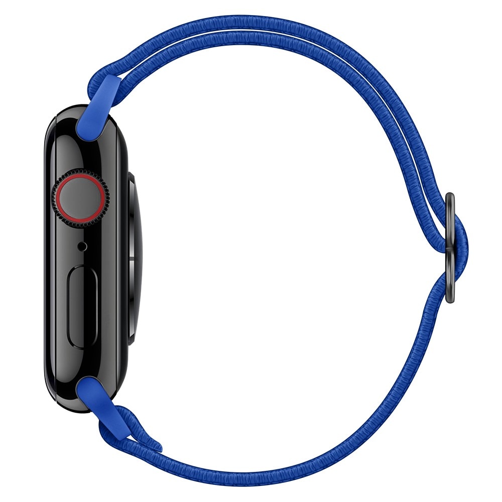 Cinturino in nylon elasticizzato Apple Watch 41mm Series 8 blu