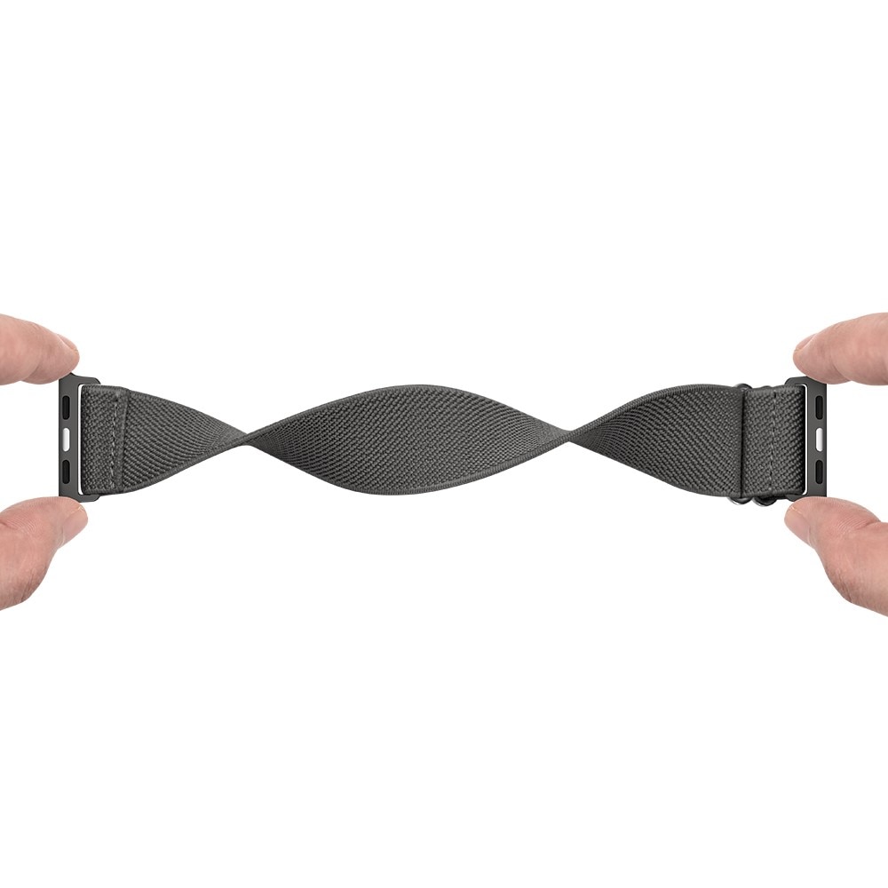 Cinturino in nylon elasticizzato Apple Watch Ultra 49 mm grigio