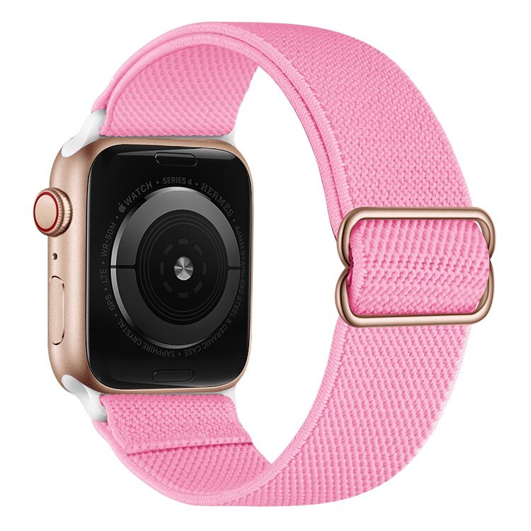 Cinturino in nylon elasticizzato Apple Watch 45mm Series 7 rosa