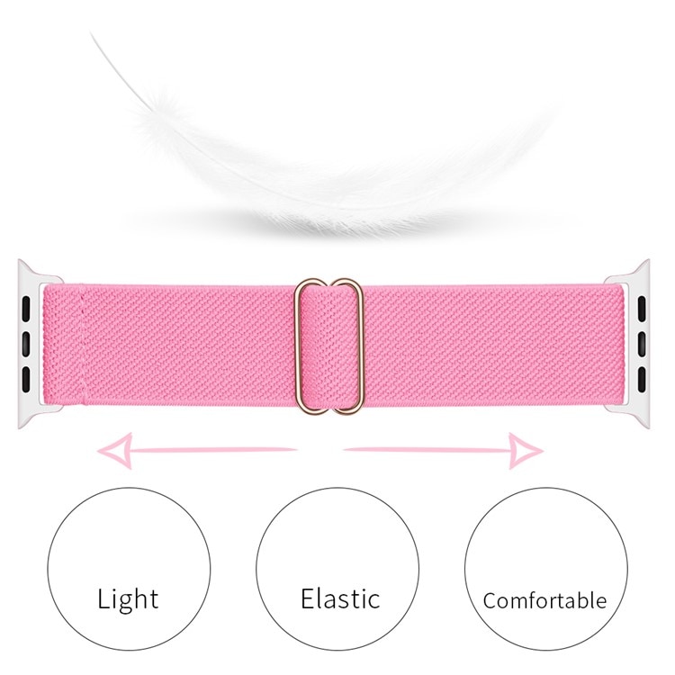 Cinturino in nylon elasticizzato Apple Watch SE 40mm rosa