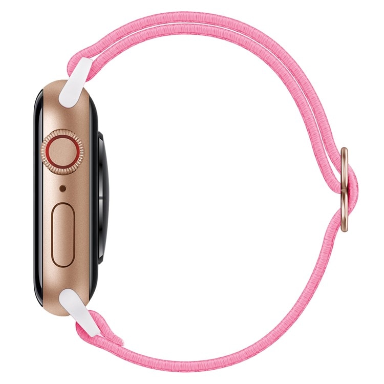 Cinturino in nylon elasticizzato Apple Watch 45mm Series 9 rosa