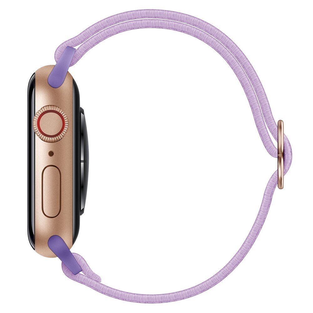 Cinturino in nylon elasticizzato Apple Watch Ultra 49mm viola