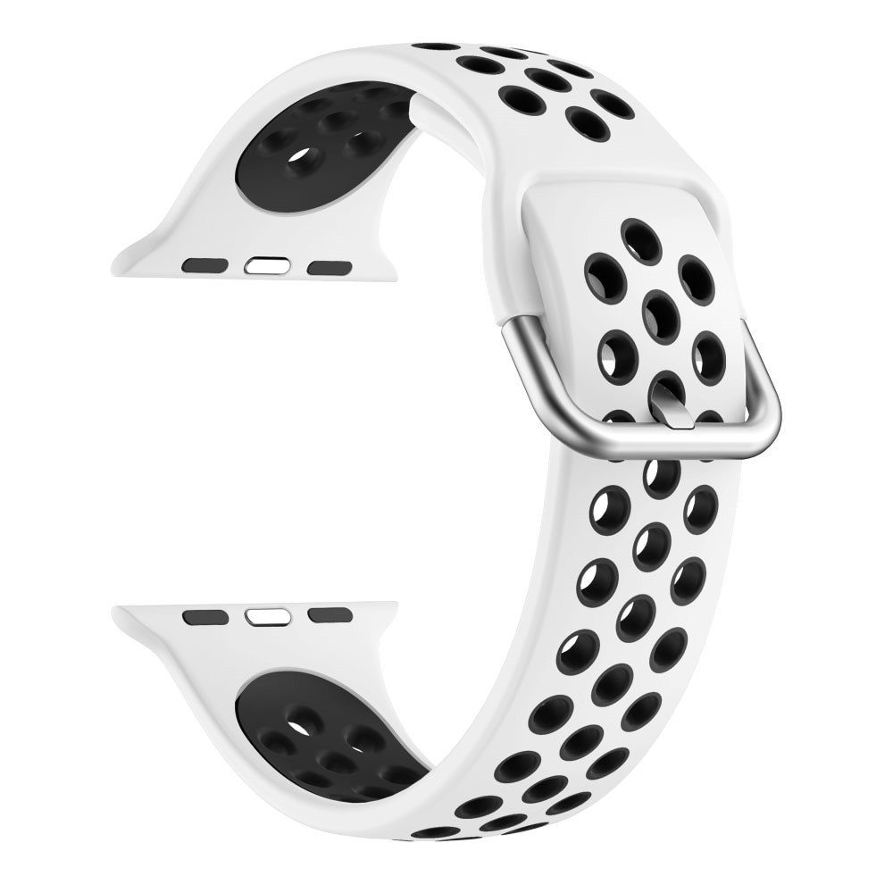 Cinturino Sport in Silicone Apple Watch 42/44/45/49 mm Bianco