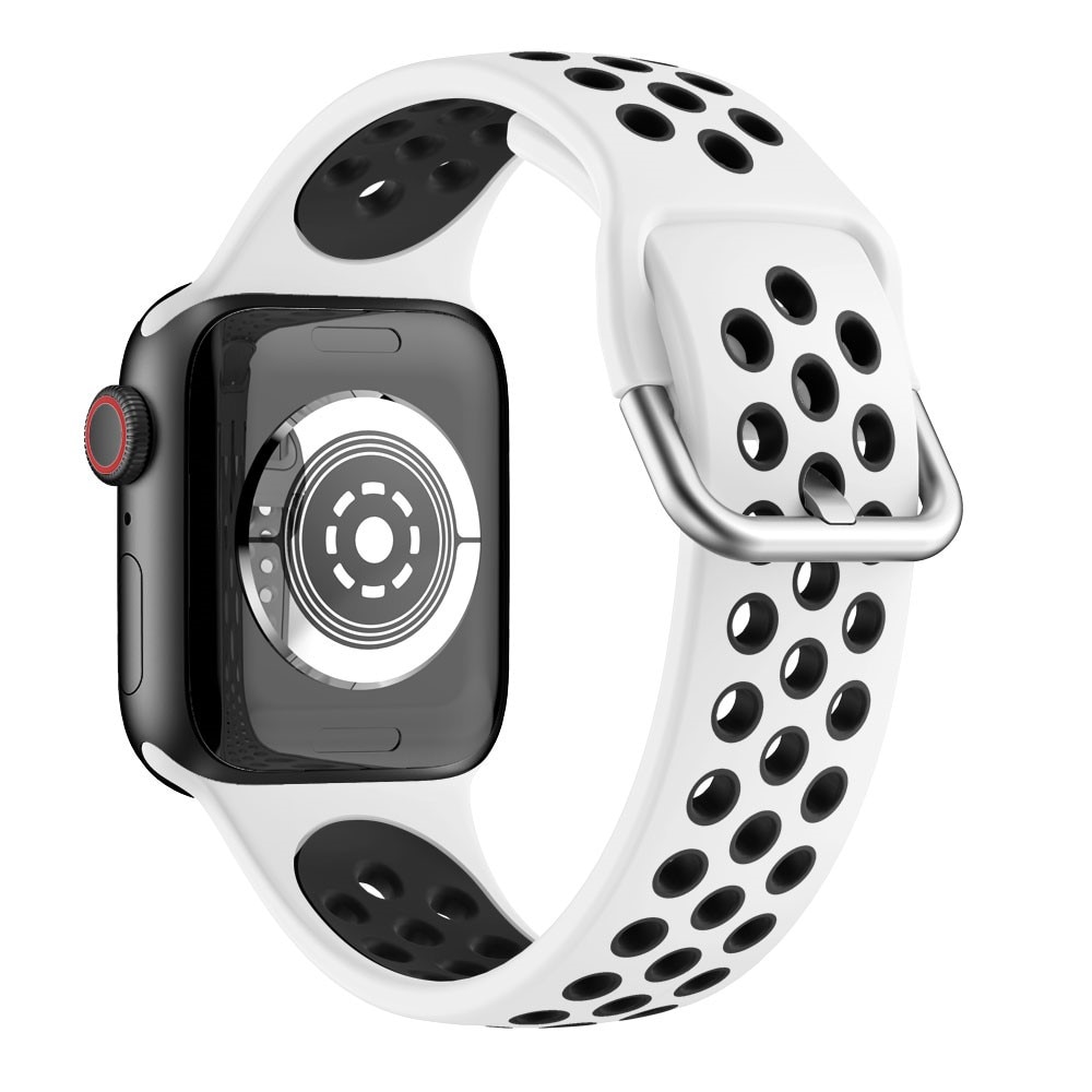 Cinturino Sport in Silicone Apple Watch 42/44/45/49 mm Bianco