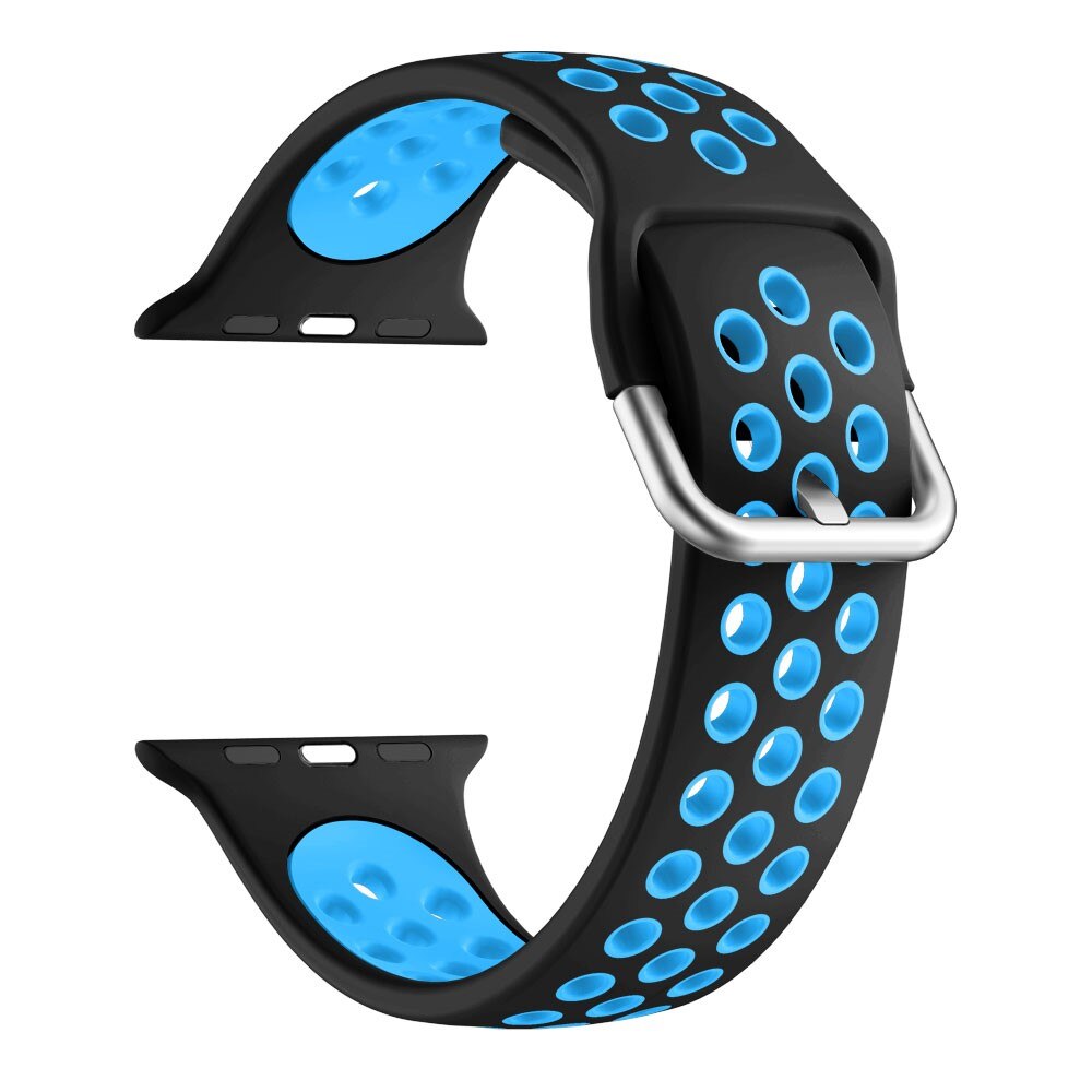 Cinturino Sport in Silicone Apple Watch 42/44/45/49 mm Blu