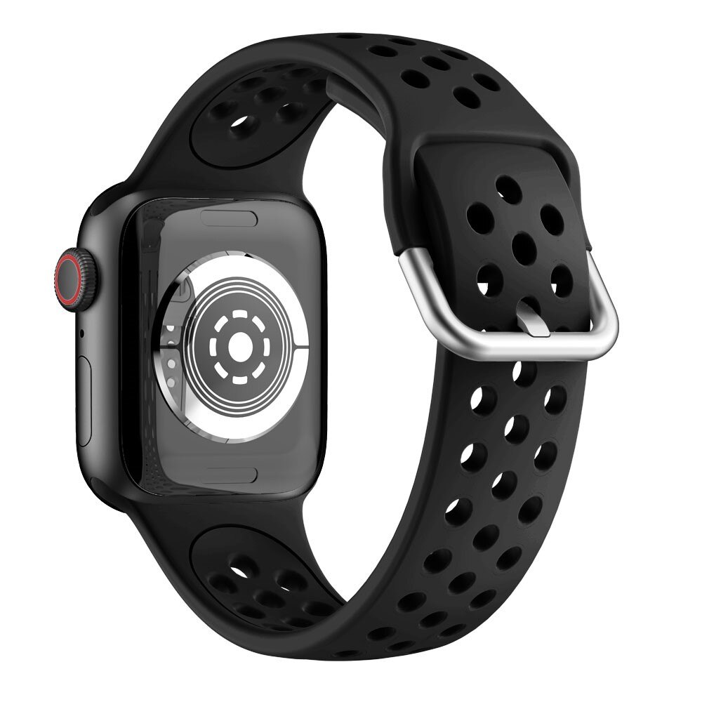 Cinturino Sport in Silicone Apple Watch 38/40/41 mm Nero