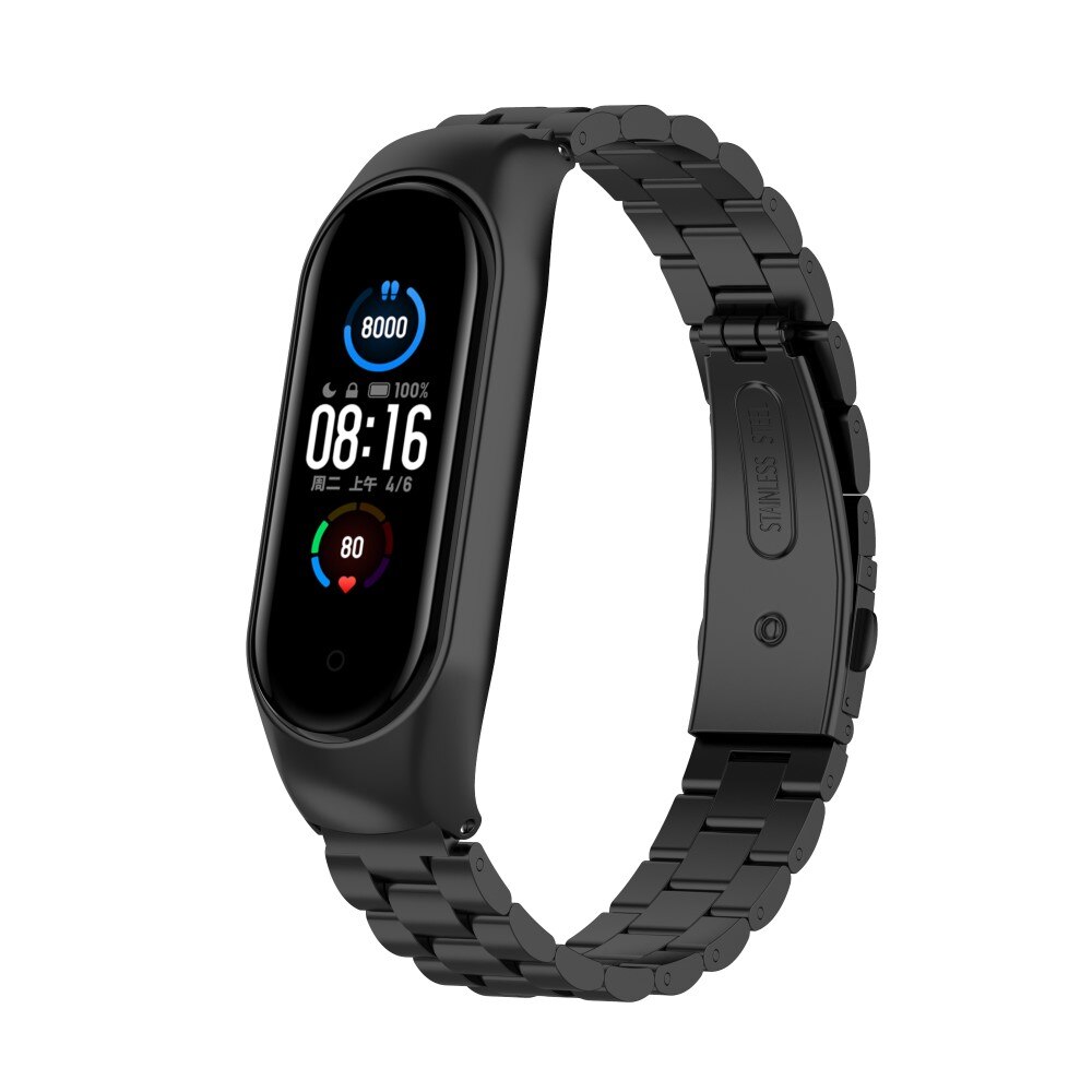 Cinturino in metallo Xiaomi Mi Band 5/6 Nero