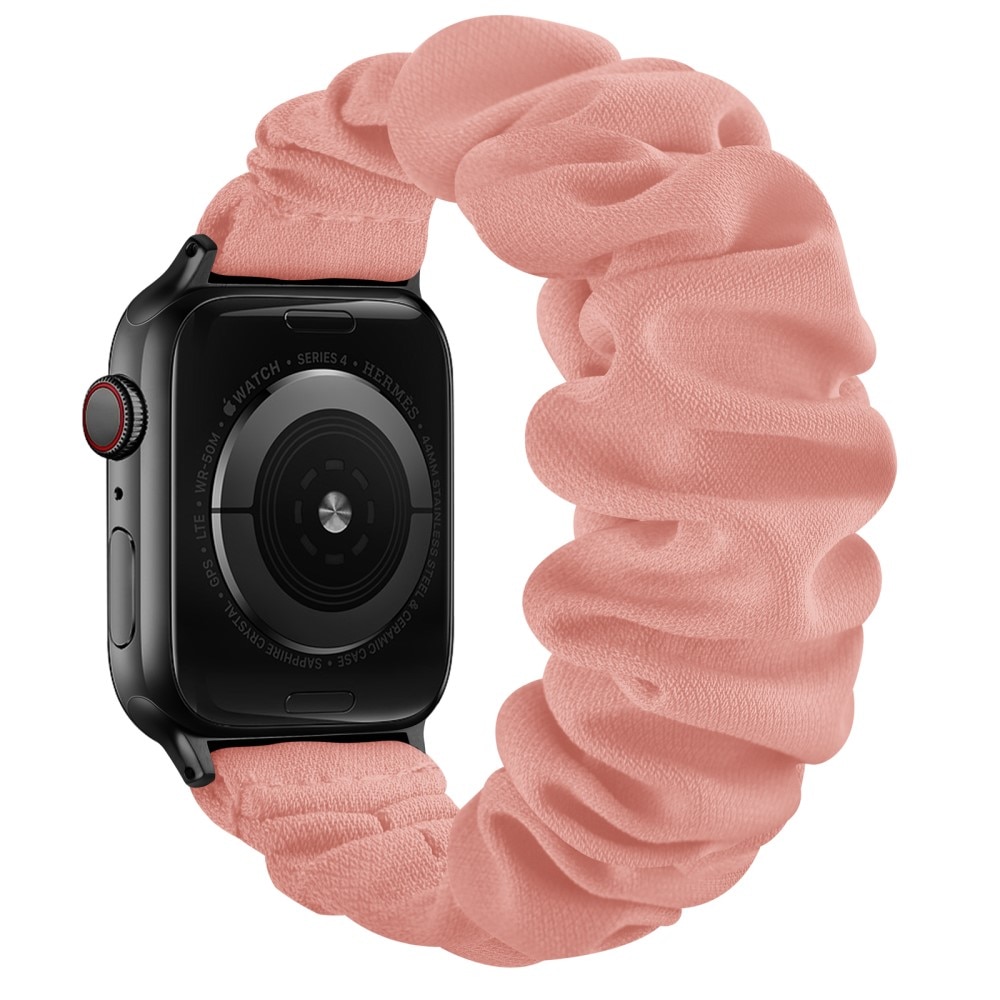 Cinturino Scrunchie Apple Watch 38/40/41 mm Rosa/Nero