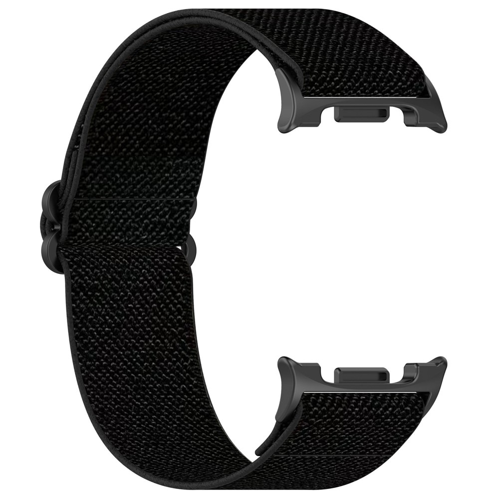 Cinturino in nylon elasticizzato Samsung Galaxy Watch 8 40mm, Nero