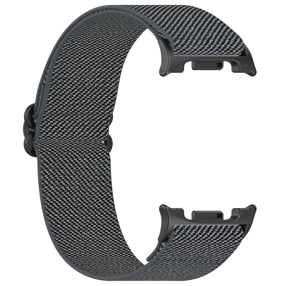 Cinturino in nylon elasticizzato Samsung Galaxy Watch 8 40mm, Grigio scuro