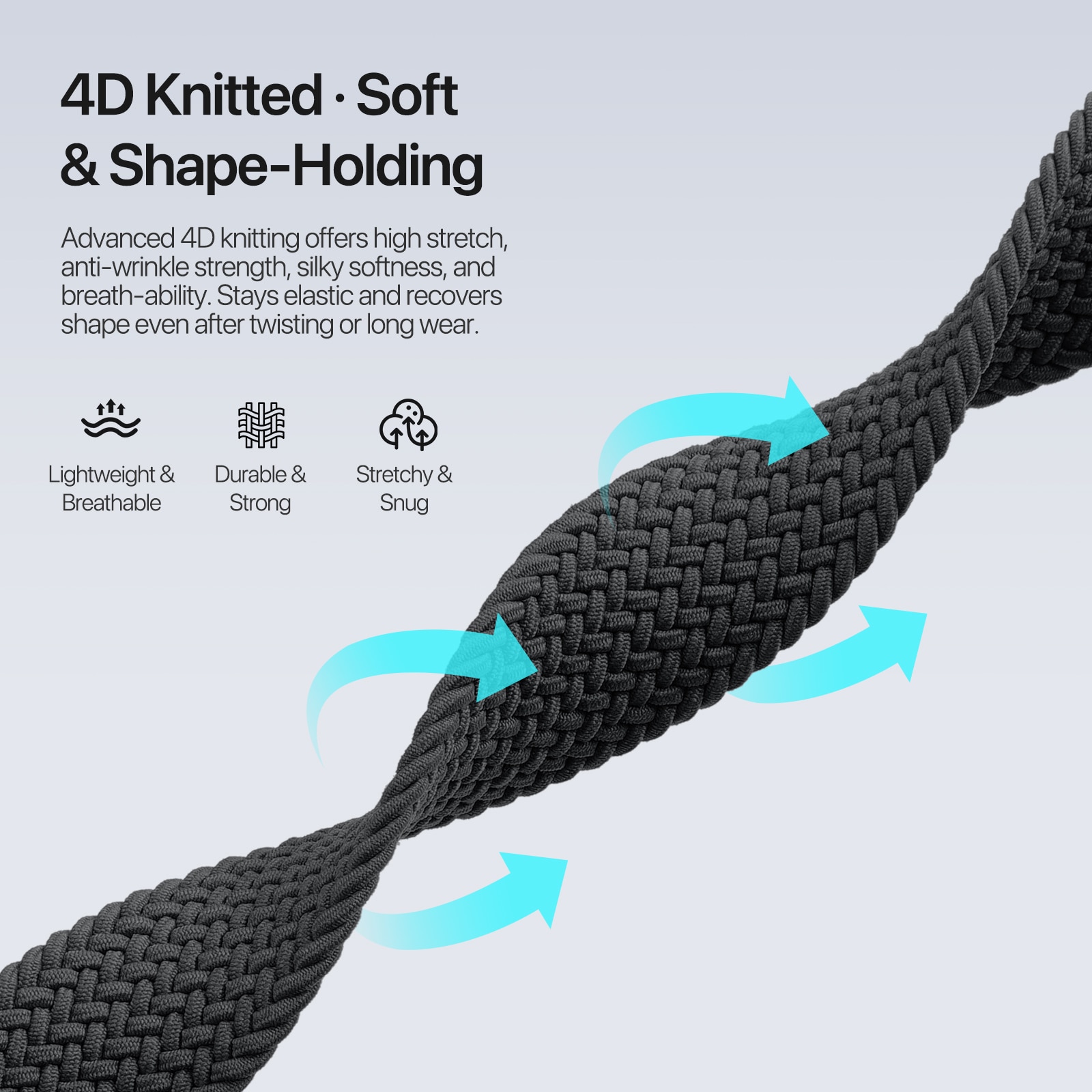 Cinturino in Nylon Woven Apple Watch Ultra 49mm 3rd Gen Navy