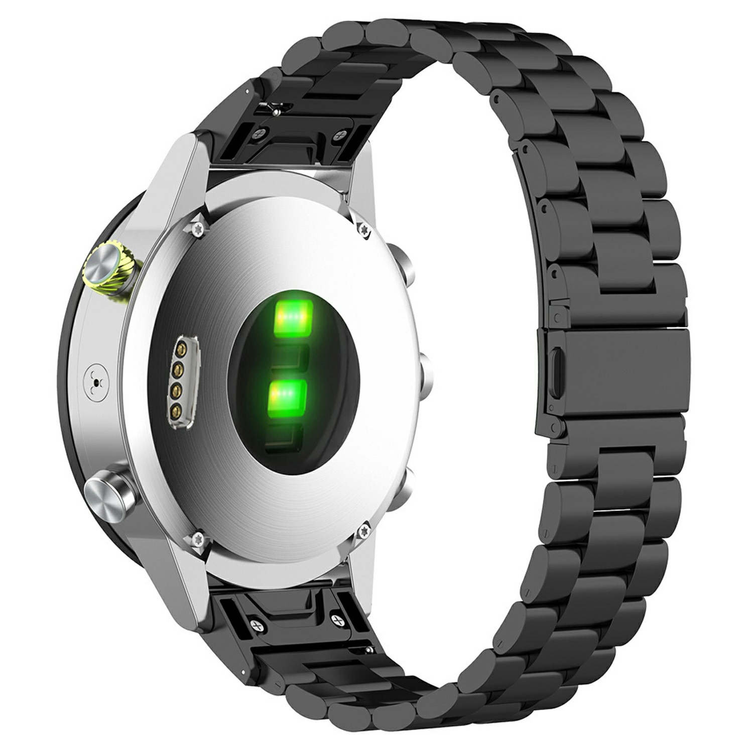 Cinturino in titanio Garmin Fenix 5/Fenix 5 Plus Nero