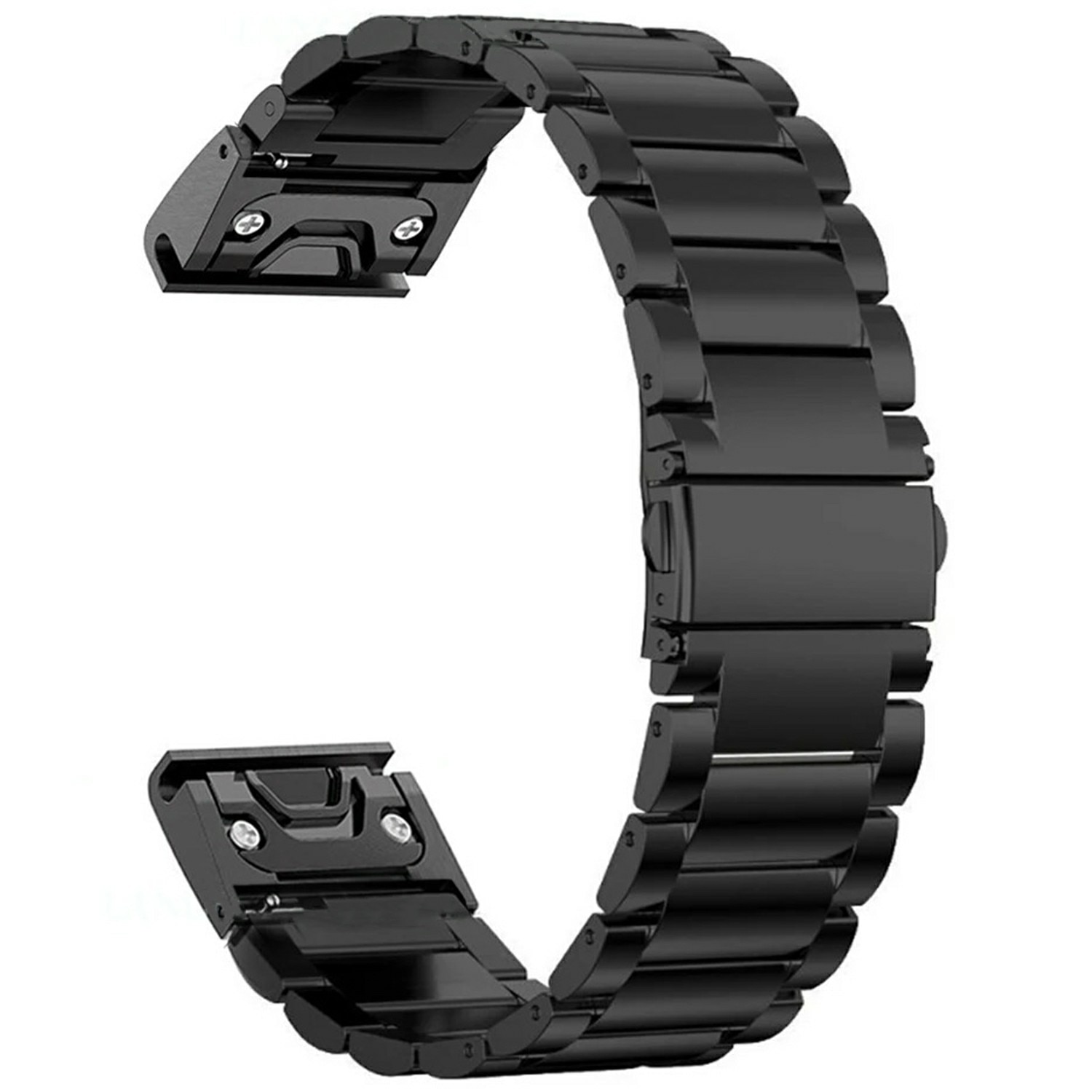 Cinturino in titanio Garmin Fenix 6X Nero