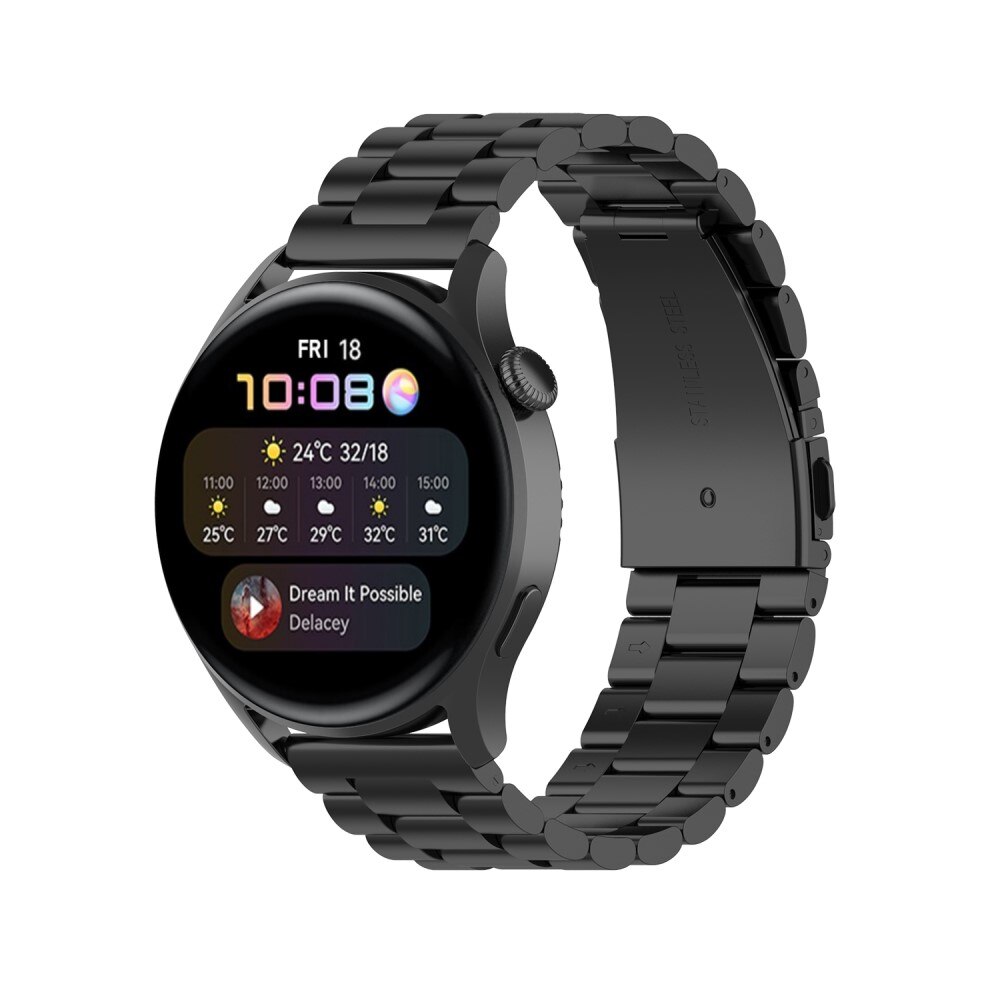 Cinturino in metallo Huawei Watch 3/3 Pro Nero