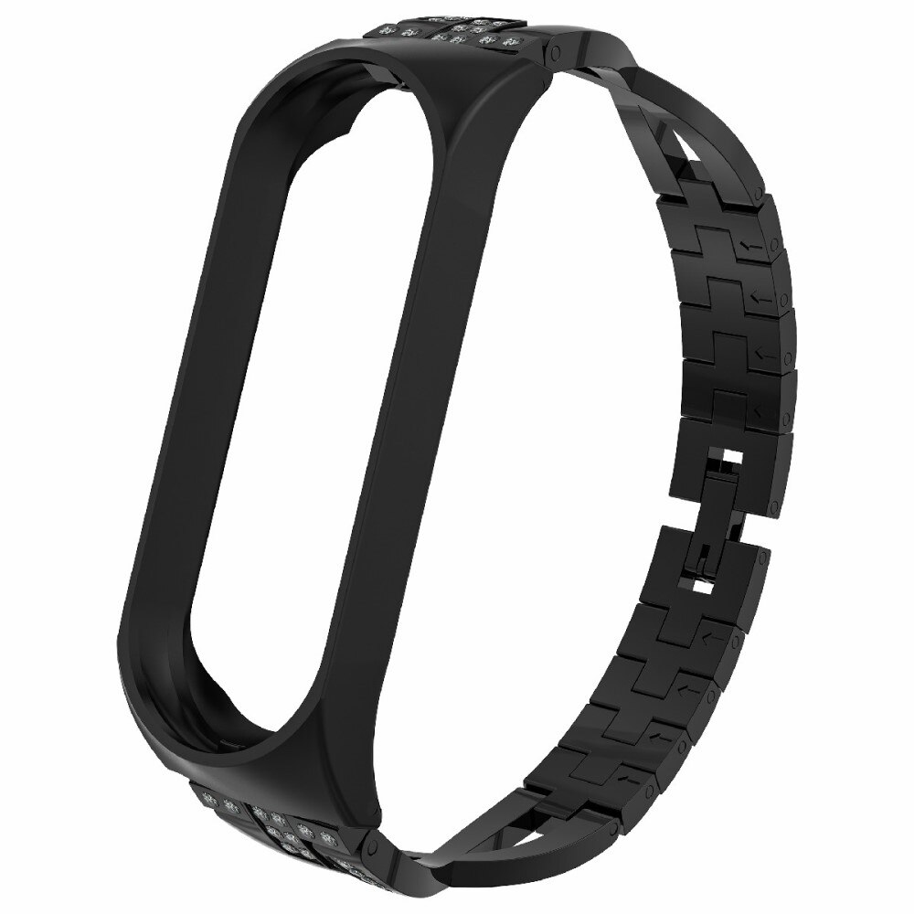 Cinturino Cristallo Xiaomi Mi Band 3/4 Black