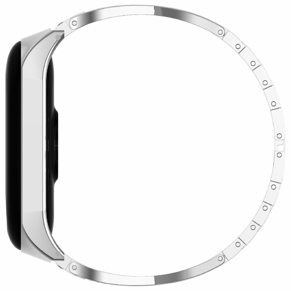 Cinturino Cristallo Xiaomi Mi Band 3/4 D'argento