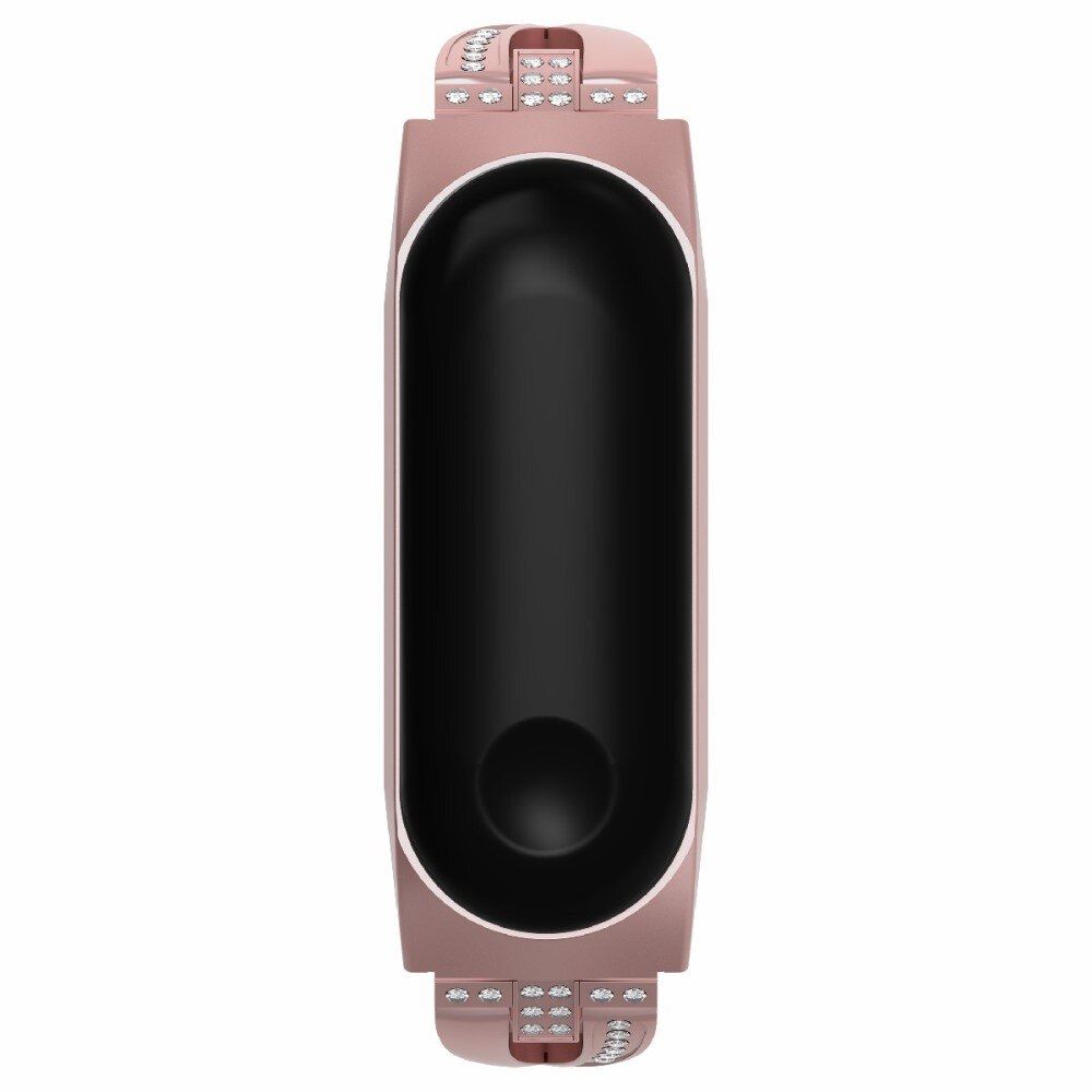 Cinturino Cristallo Xiaomi Mi Band 3/4 Rose Gold