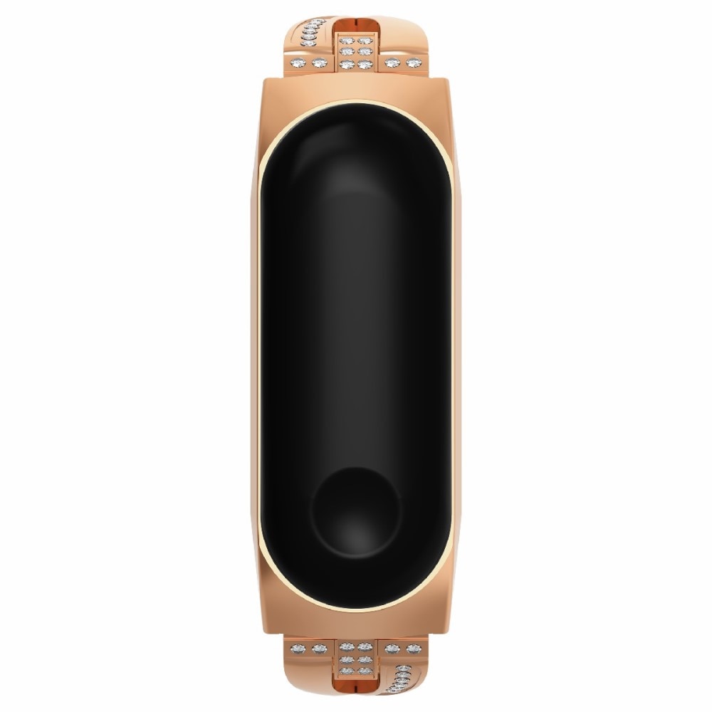 Cinturino Cristallo Xiaomi Mi Band 3/4 Oro rosa