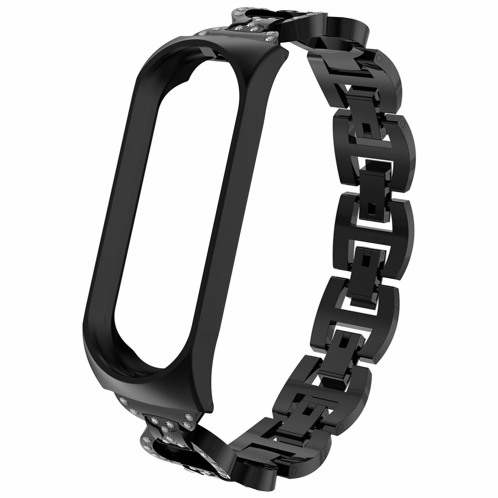 Cinturino Rhinestone bracelet Xiaomi Mi Band 5/6 Black