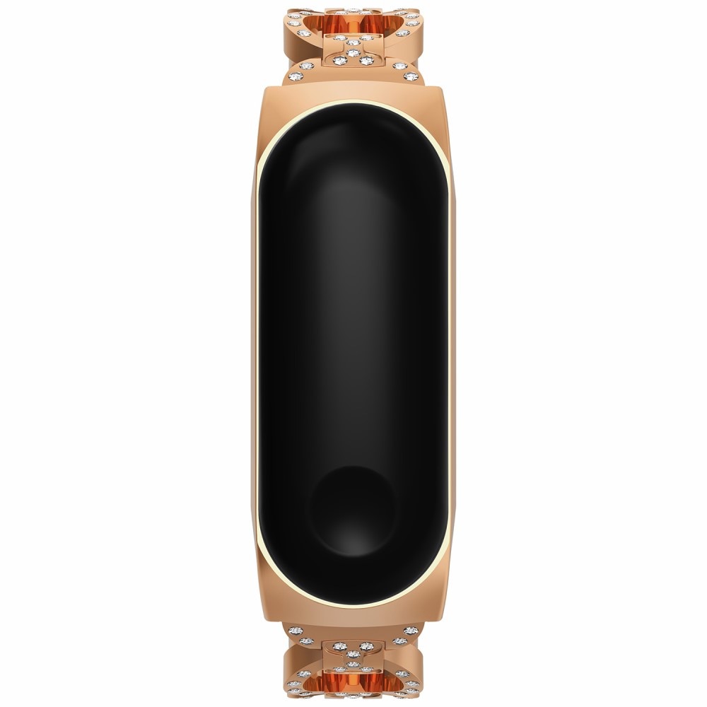 Cinturino Rhinestone bracelet Xiaomi Mi Band 5/6 Rose Gold