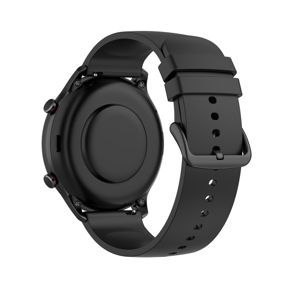 Cinturino in silicone per Xiaomi Amazfit GTR 2 Sport/2 Classic/2e, nero