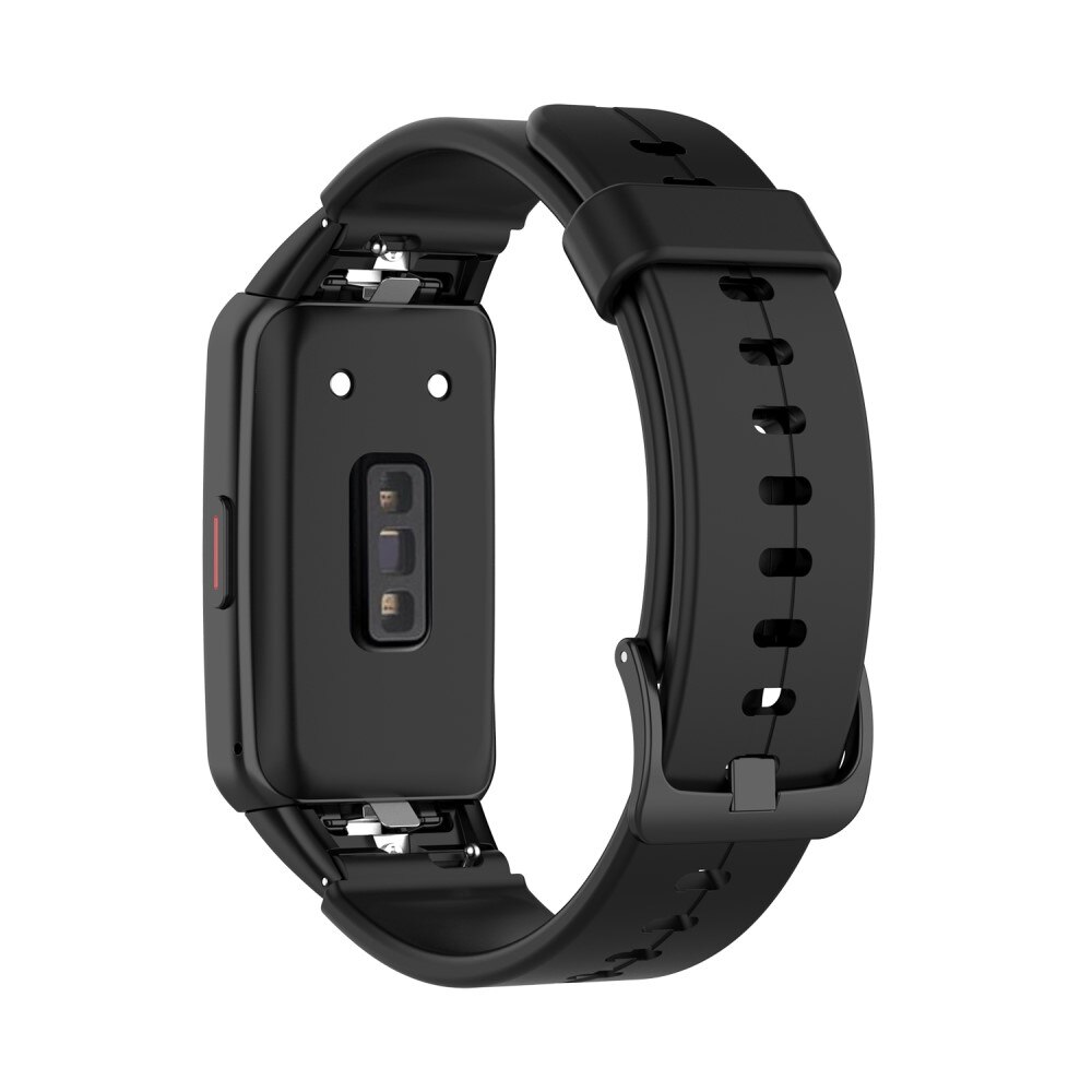 Cinturino in silicone per Huawei Band 6, Nero
