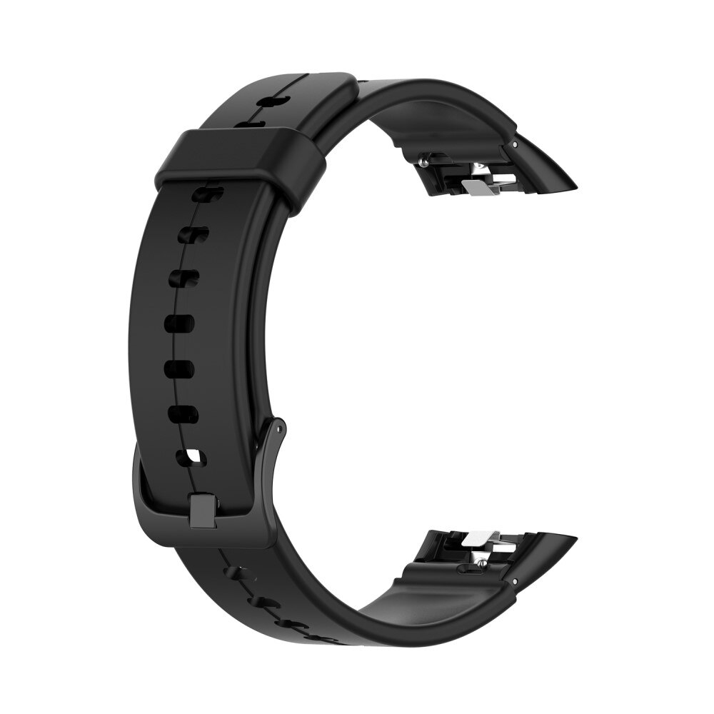 Cinturino in silicone per Huawei Band 6, Nero