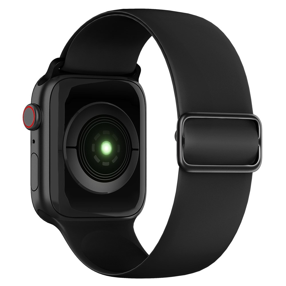 Cinturino in silicone elasticizzato Apple Watch 38mm nero