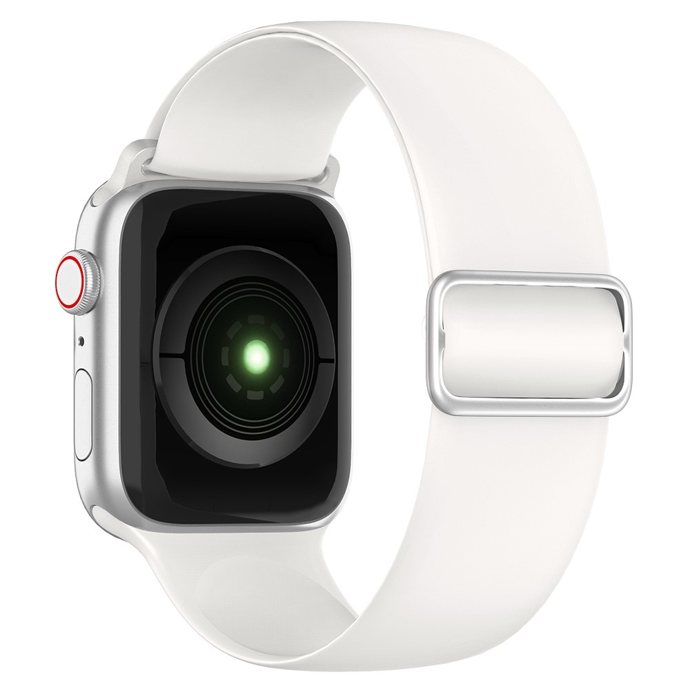 Cinturino in silicone elasticizzato Apple Watch 42mm bianco