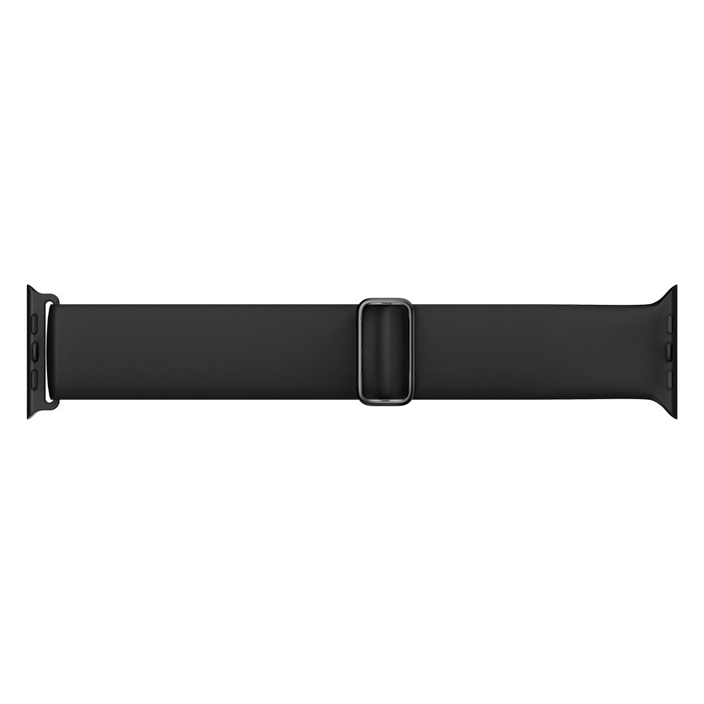 Cinturino in silicone elasticizzato Apple Watch Ultra 49 mm Nero