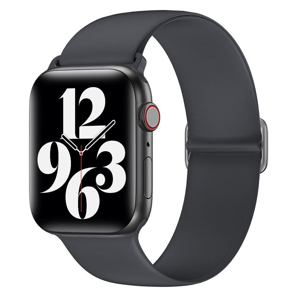 Cinturino in silicone elasticizzato Apple Watch Ultra 49 mm Grigio