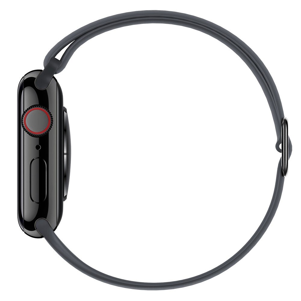 Cinturino in silicone elasticizzato Apple Watch Ultra 2 49mm grigio